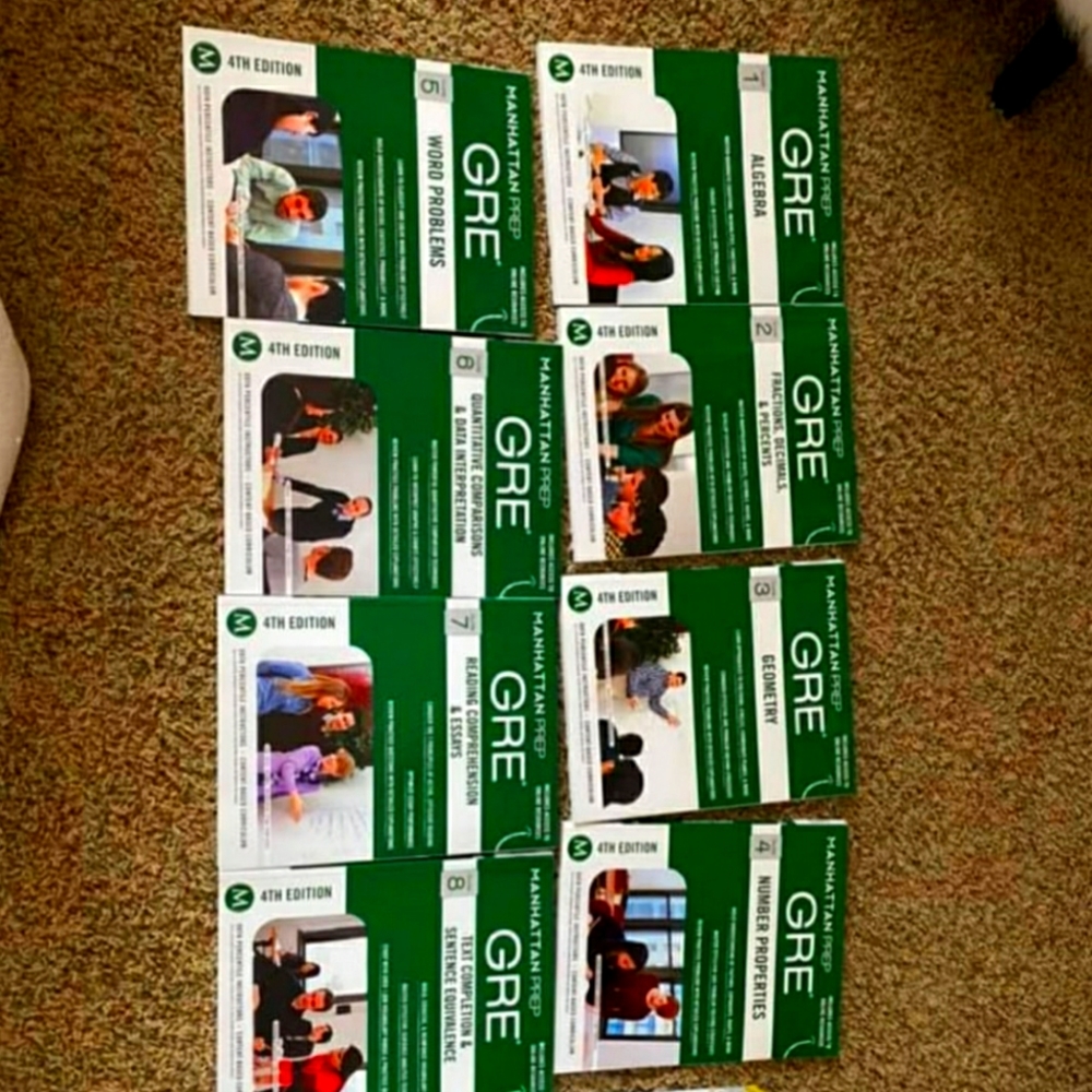 GRE Manhattan prep book